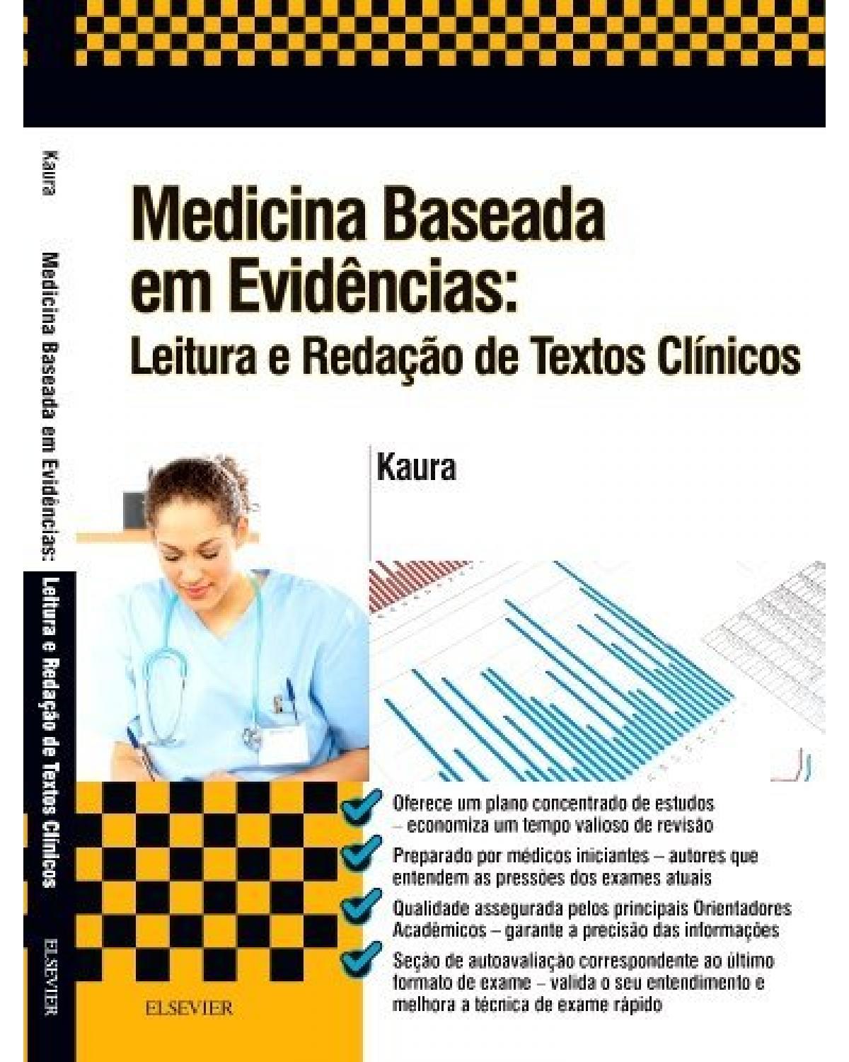 Medicina baseada em evidências - leitura e redação de textos clínicos - 1ª Edição | 2016