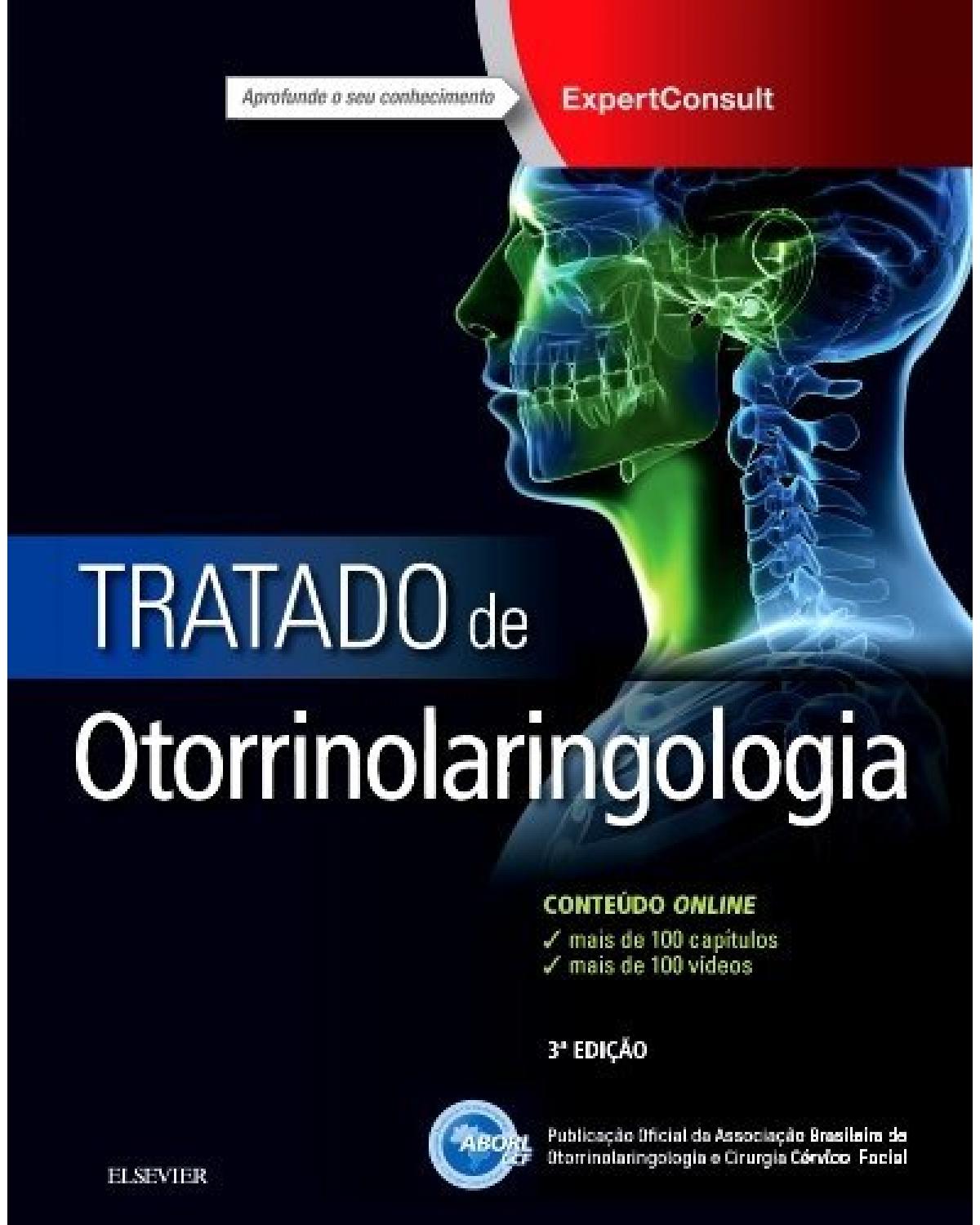 Tratado de otorrinolaringologia - 3ª Edição | 2017
