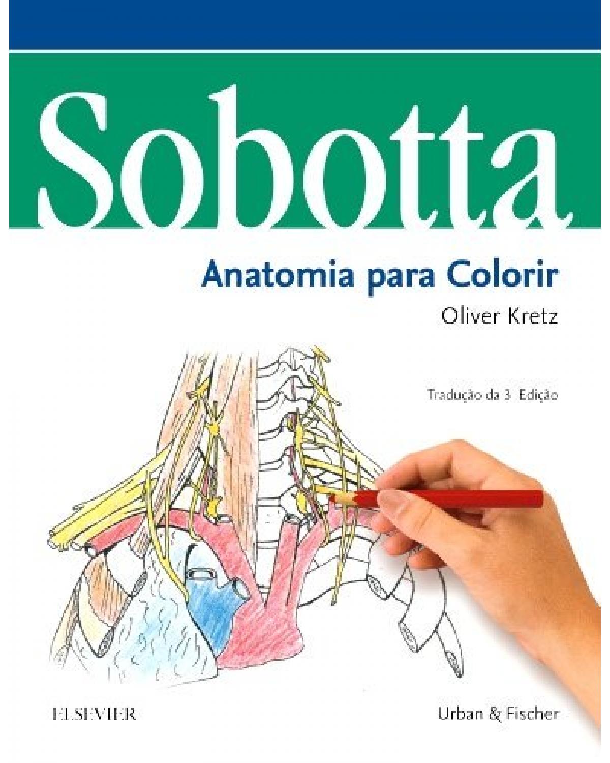 Sobotta - Anatomia para colorir - 3ª Edição | 2018