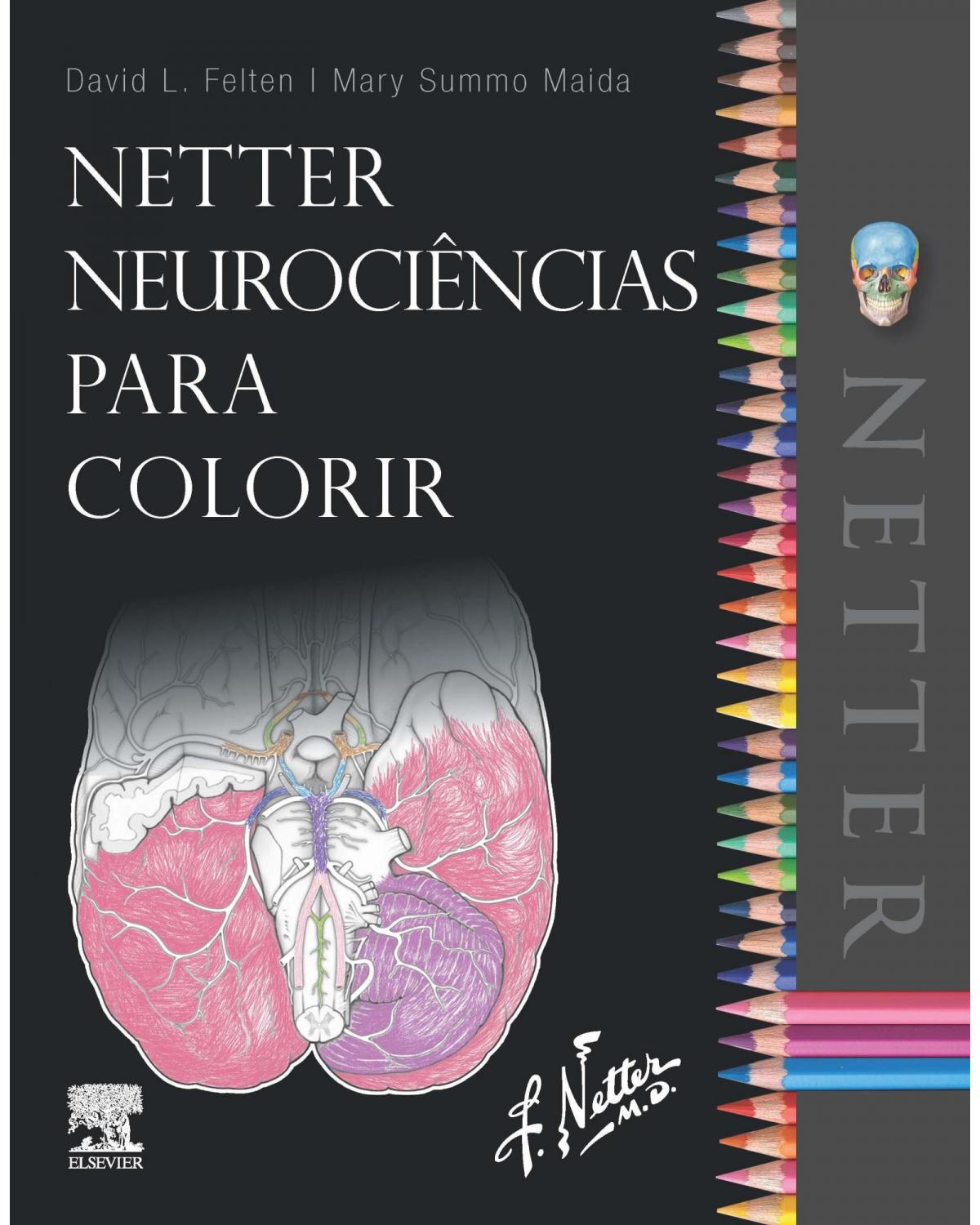 Netter - Neurociências para colorir - 1ª Edição | 2019