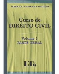 Curso de direito civil - Volume I: Parte geral - 1ª Edição