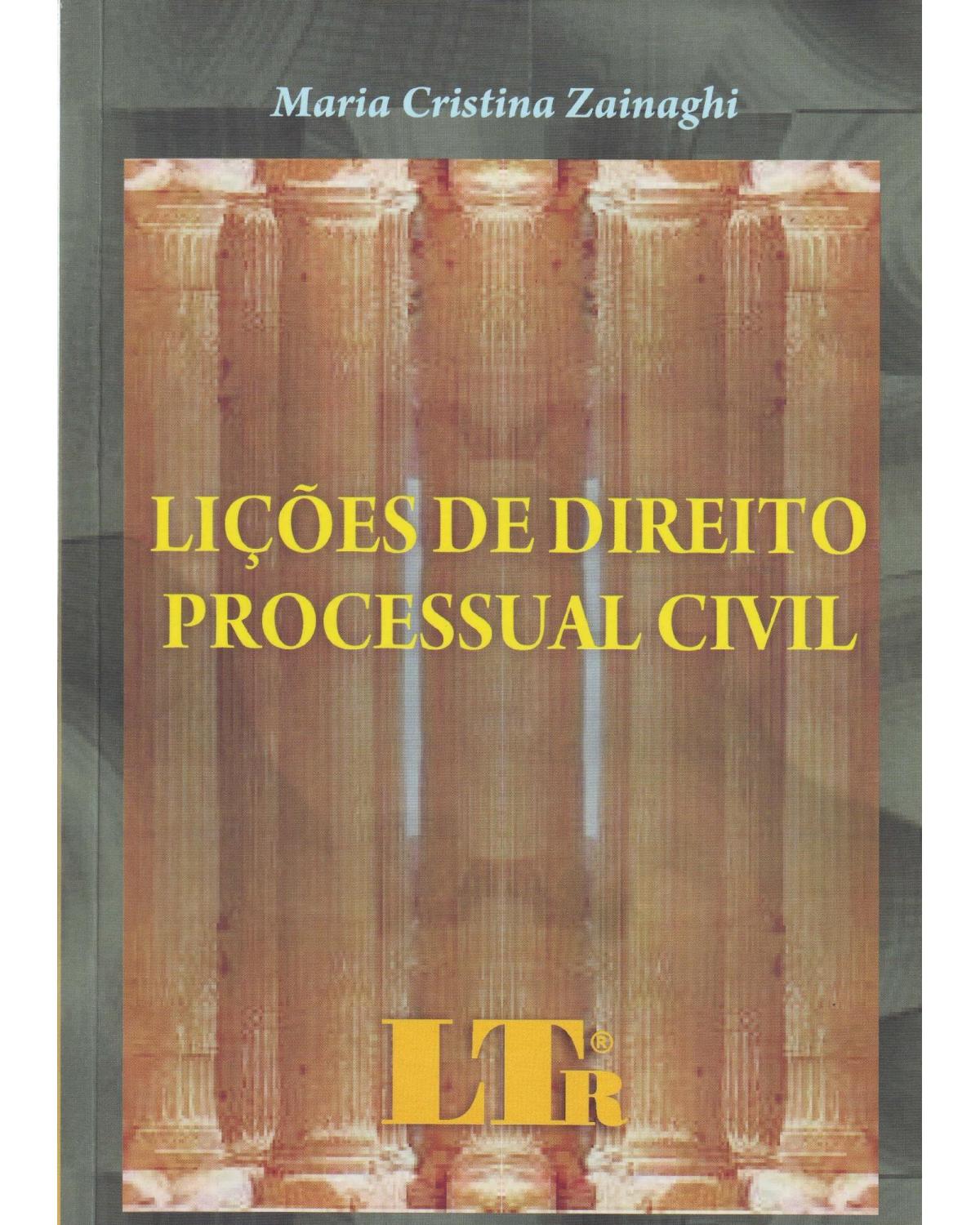 Lições de direito processual civil - 1ª Edição