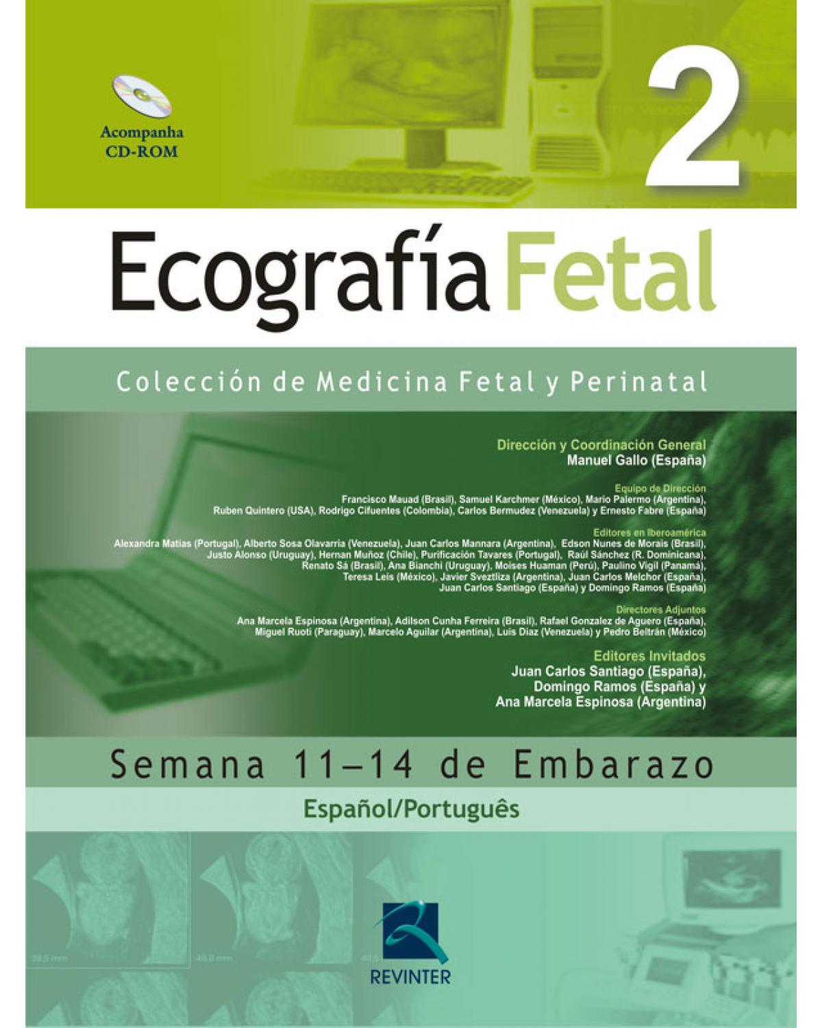 Ecografía fetal - Volume 2: semana 11-14 de embarazo - 1ª Edição | 2009