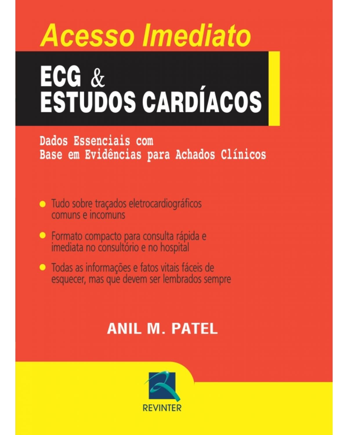 ECG e estudos cardíacos - 1ª Edição | 2011