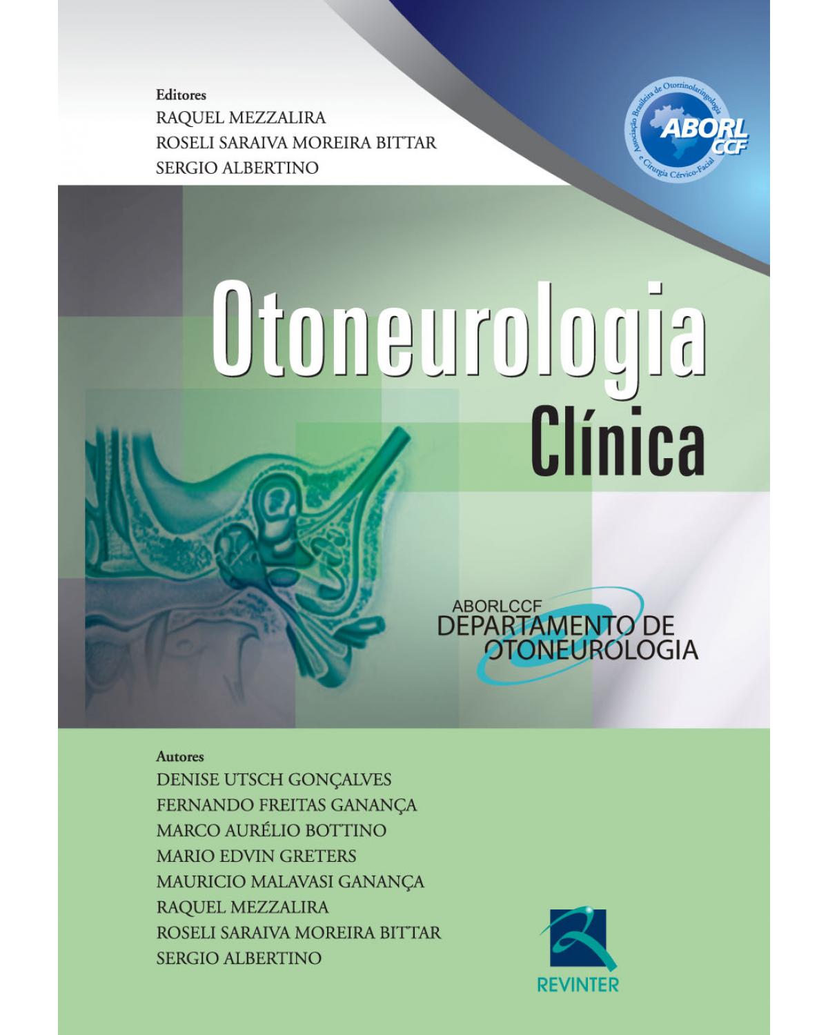 Otoneurologia clínica - 1ª Edição | 2014