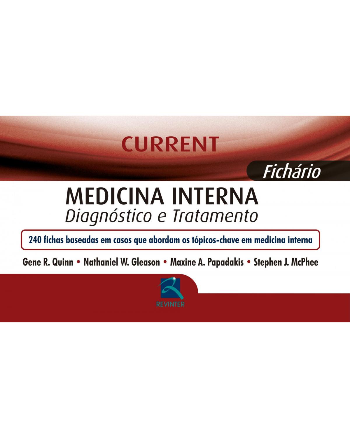 Current - Medicina Interna - Diagnóstico e Tratamento - Fichário - 1ª Edição | 2016