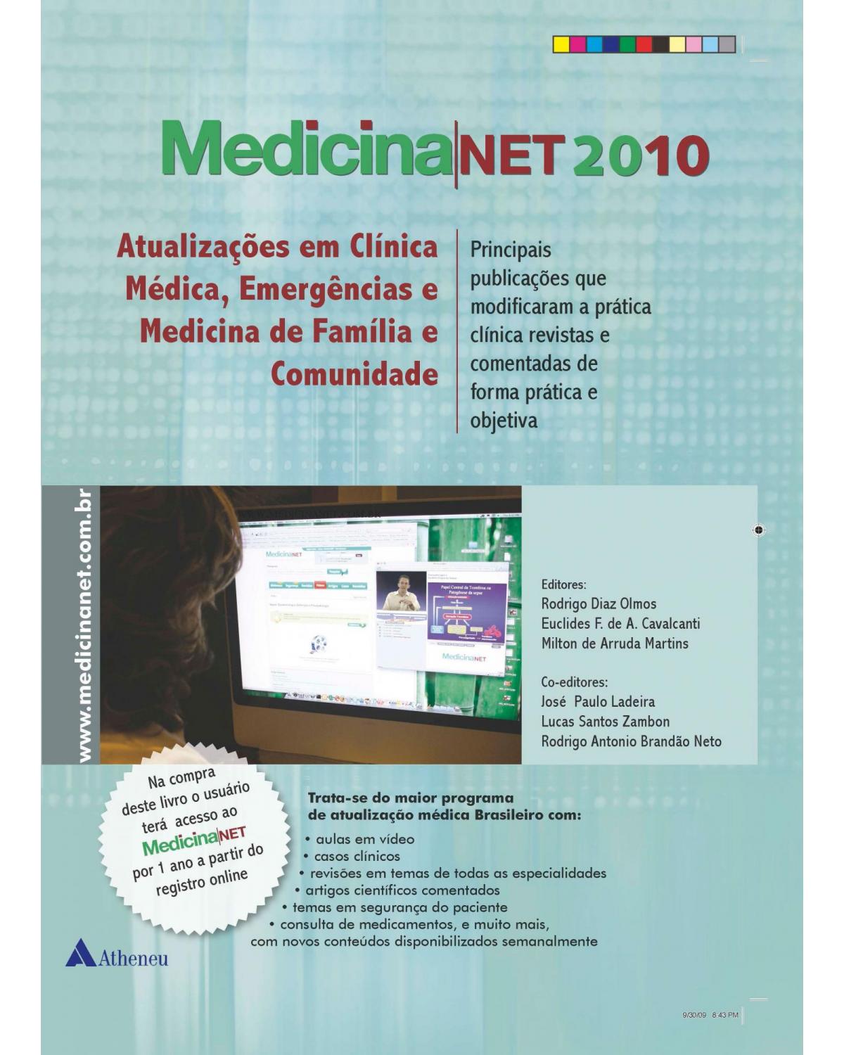 Atualizações em clínica médica, emergências e medicina de família e comunidade - 1ª Edição | 2009