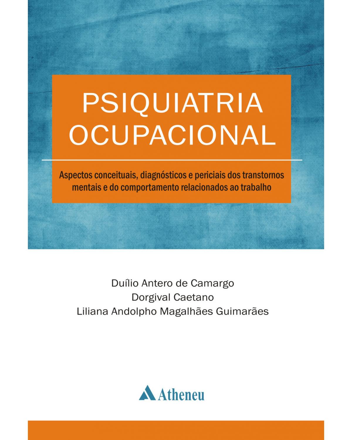 Psiquiatria ocupacional - 1ª Edição | 2010