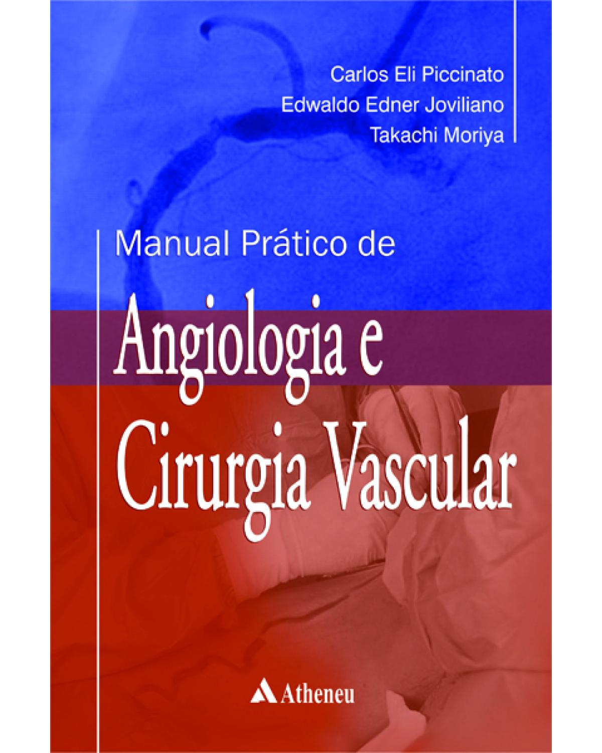 Manual prático de angiologia e cirurgia vascular - 1ª Edição | 2012