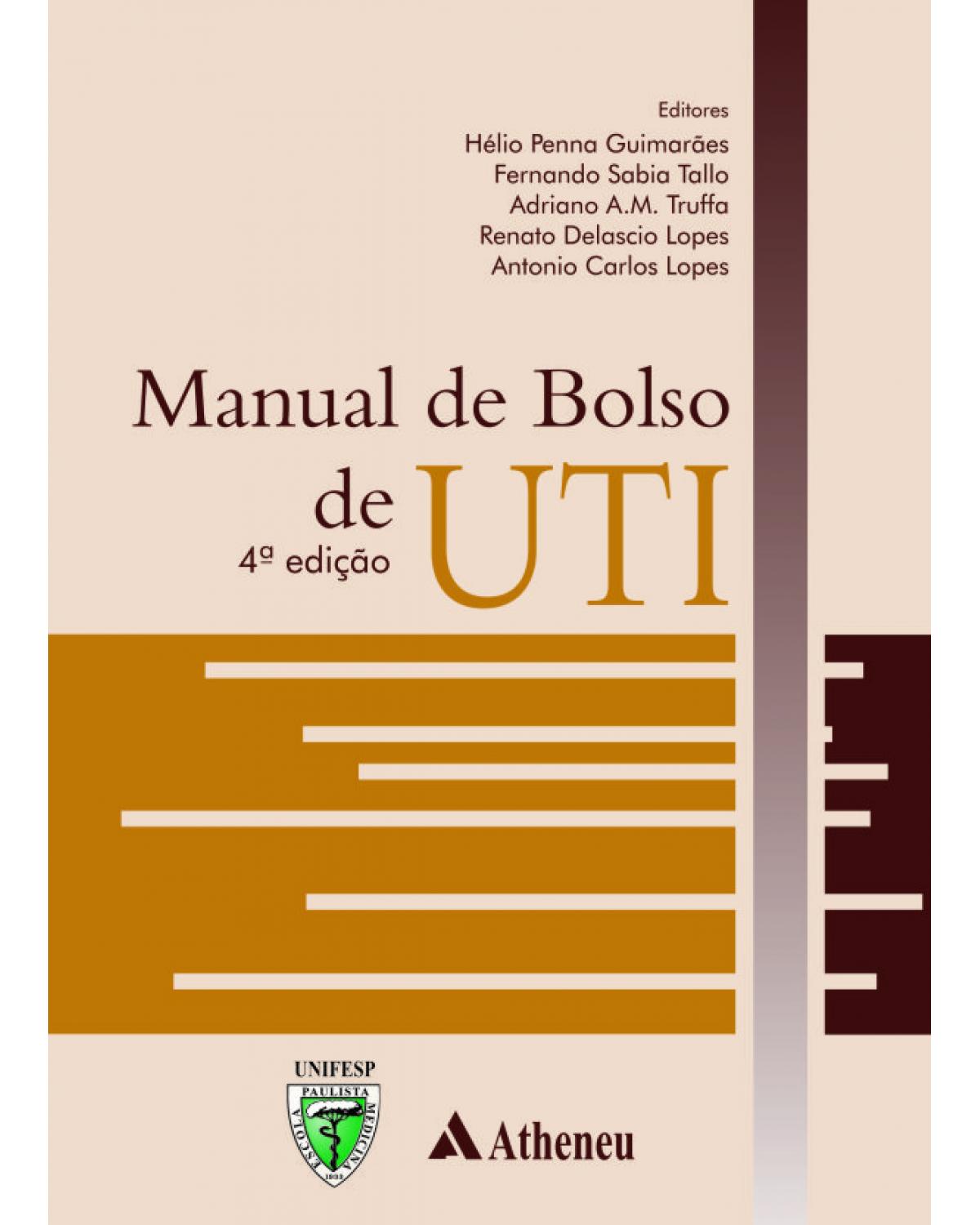 Manual de bolso de UTI - 4ª Edição | 2013