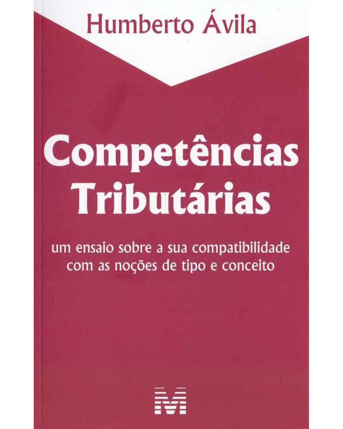 Competências tributárias - 1ª Edição
