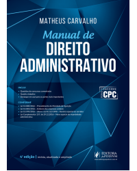 Manual de direito administrativo - 4ª Edição | 2017