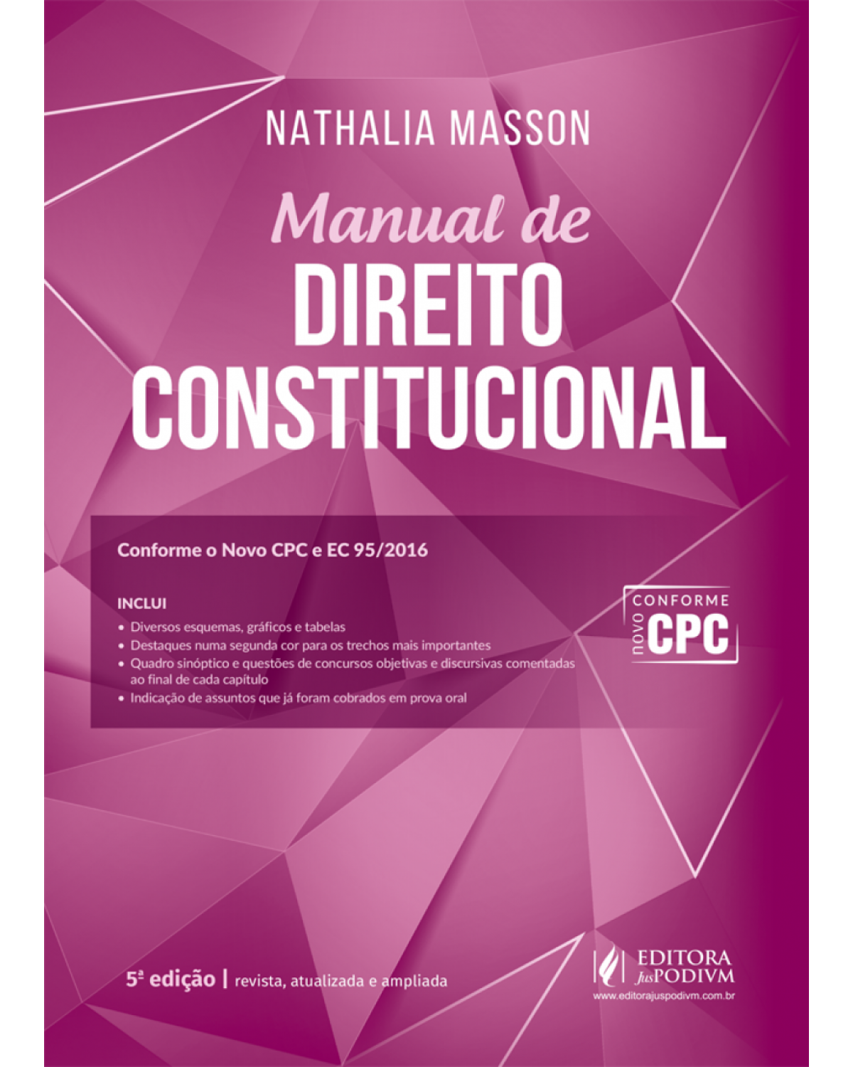 Manual de direito constitucional - 5ª Edição | 2017