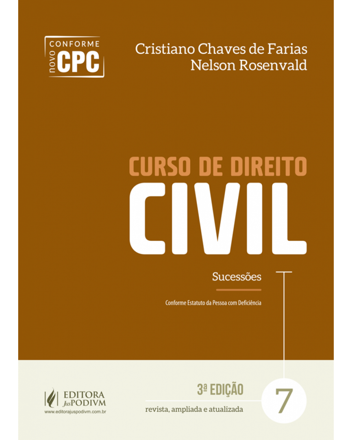 Curso de direito civil - Volume 7: Sucessões - 3ª Edição | 2017