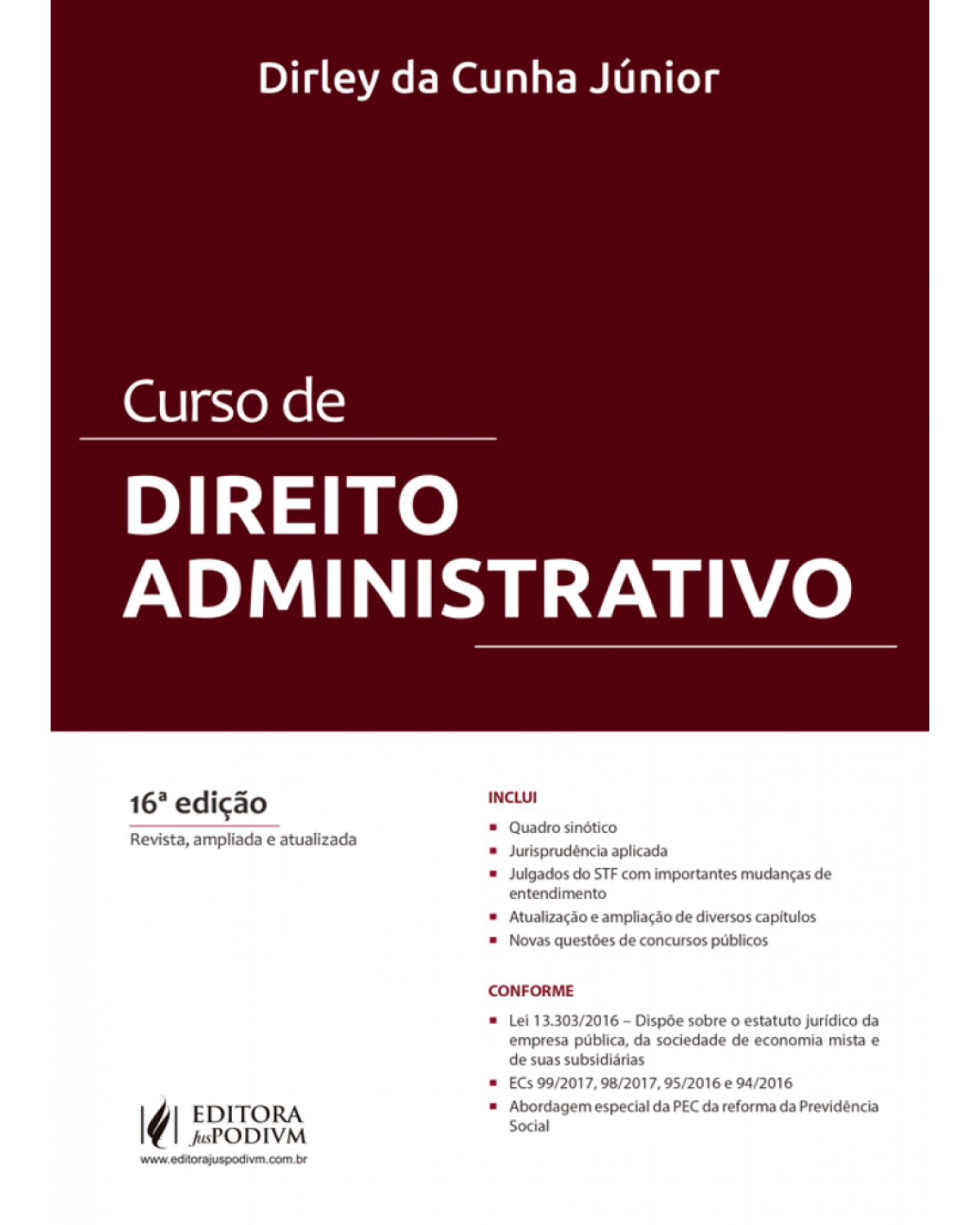Curso de direito administrativo - 16ª Edição | 2018