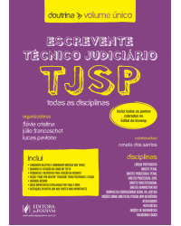 Escrevente técnico judiciário TJSP - Todas as disciplinas - 1ª Edição | 2017