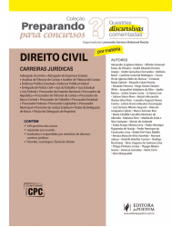 Direito civil - Carreiras jurídicas - Questões discursivas comentadas - 1ª Edição | 2017