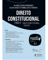 Direito constitucional - tomo II - Direito constitucional positivo - 7ª Edição | 2018