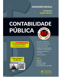 Contabilidade pública 3D - 1ª Edição | 2018