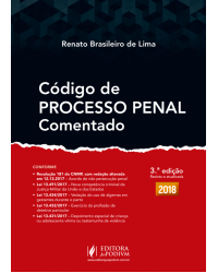 Código de processo penal comentado - 3ª Edição | 2018