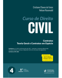Curso de direito civil - Volume 4: contratos, teoria geral e contratos em espécie - 8ª Edição | 2018