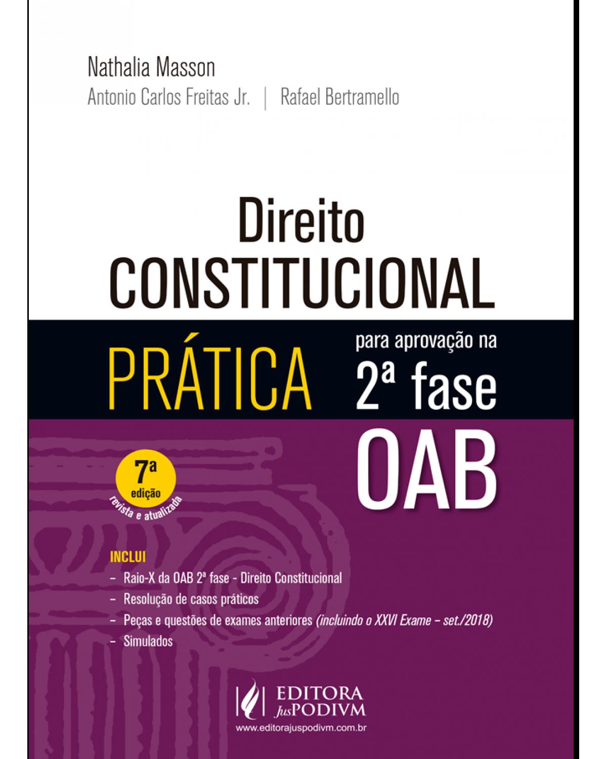 Direito constitucional - prática para aprovação na 2ª fase OAB - 7ª Edição | 2019