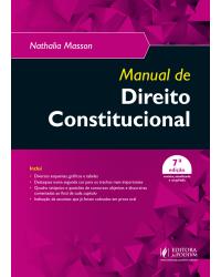 Manual de direito constitucional - 7ª Edição | 2019