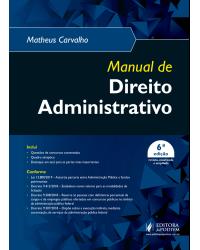 Manual de direito administrativo - 6ª Edição | 2019