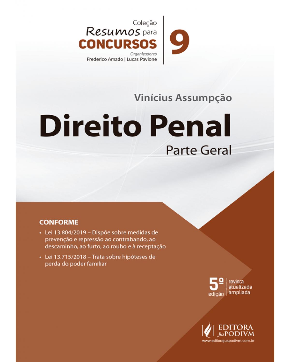 Direito penal - parte geral - 5ª Edição | 2019