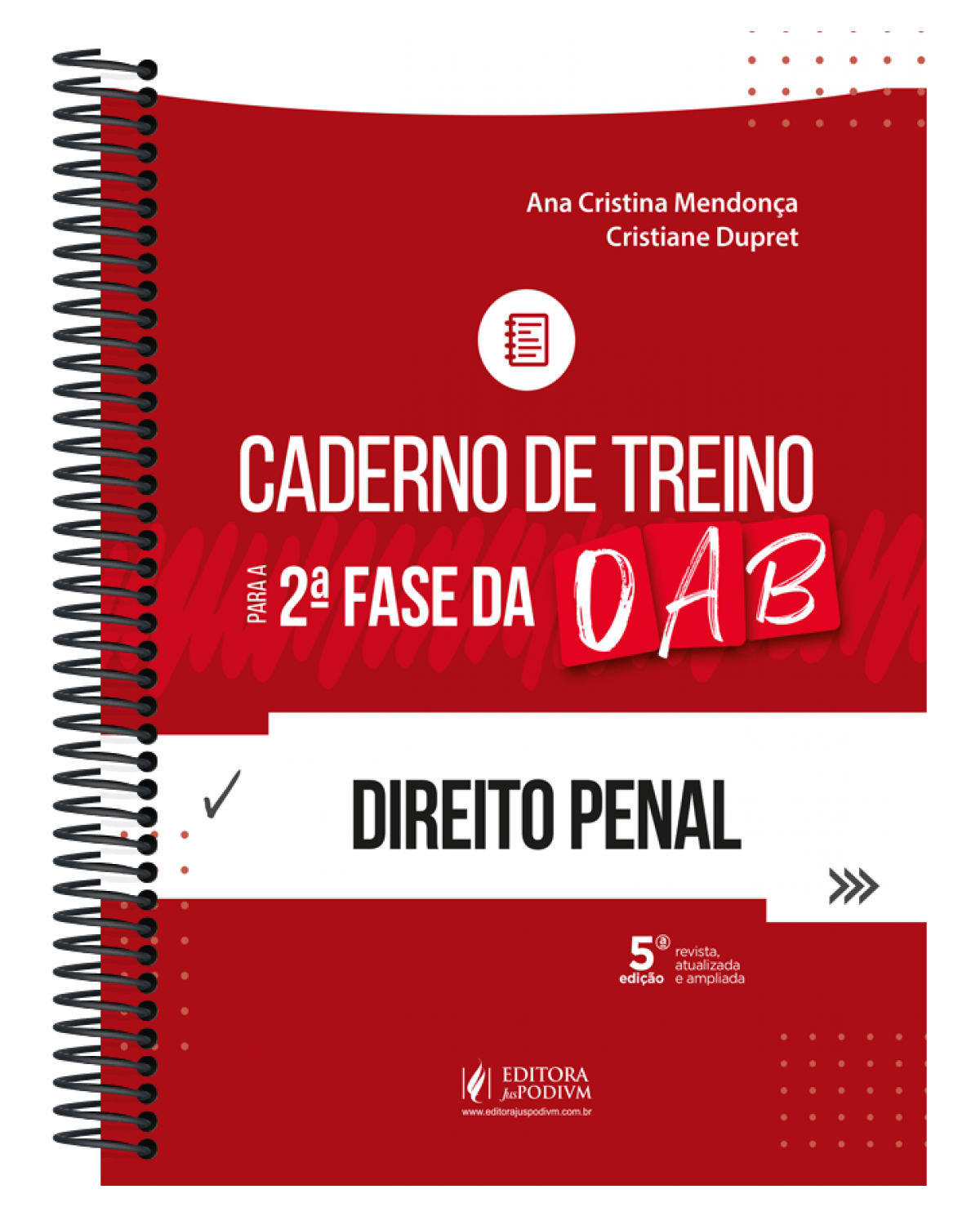 Caderno de treino para a 2ª fase da OAB - Direito penal - 5ª Edição | 2022