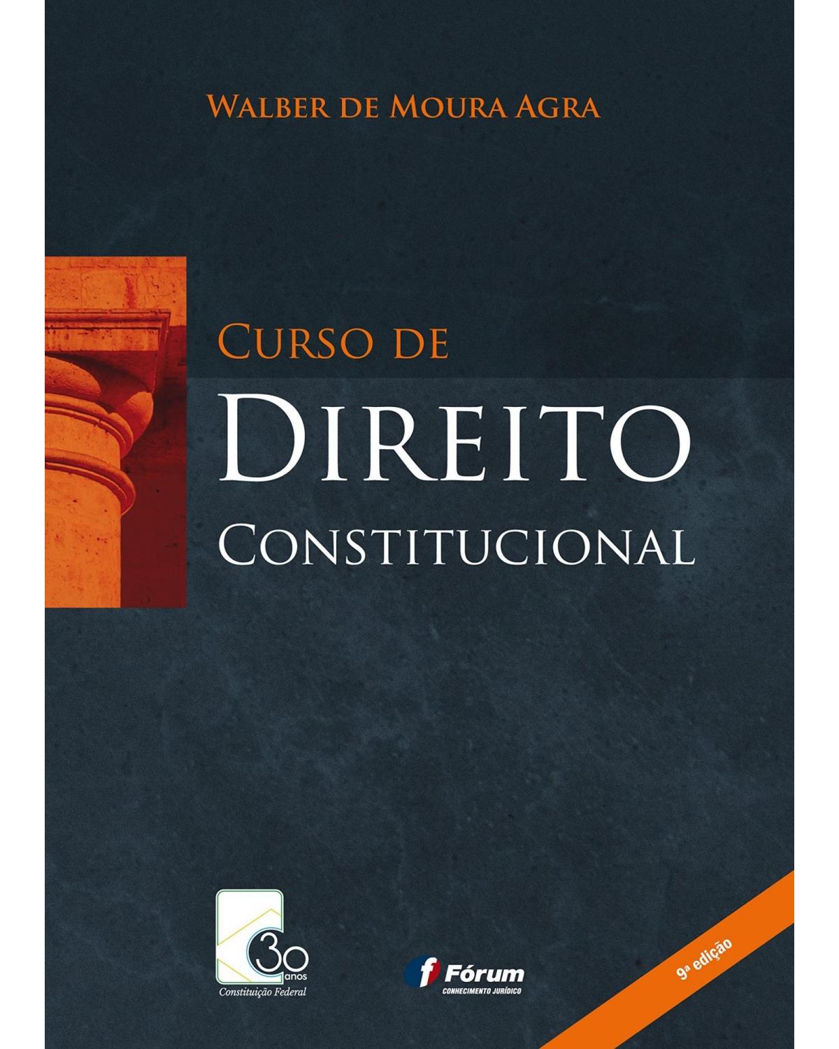 Curso de direito constitucional - 9ª Edição