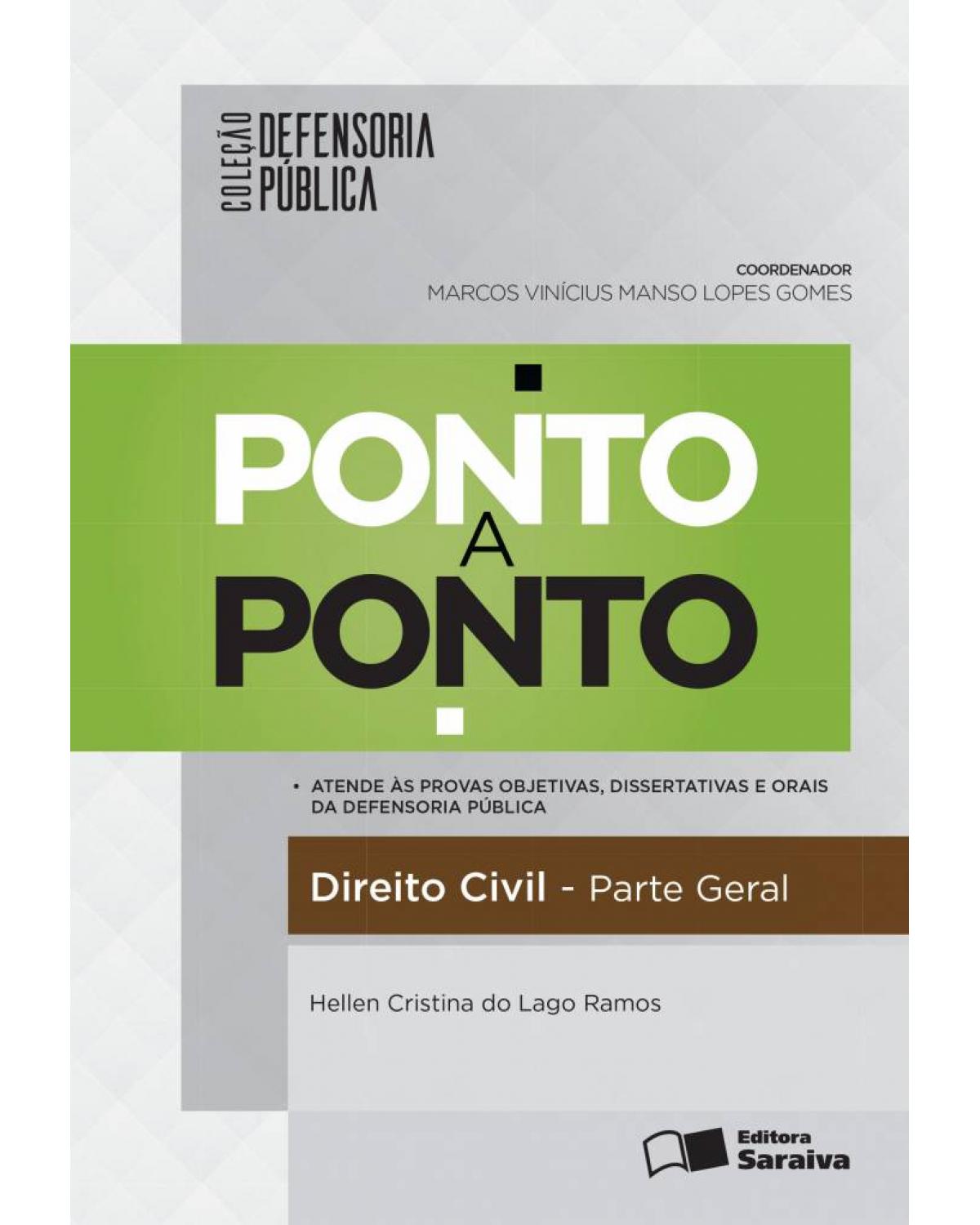 Direito civil - parte geral - 1ª Edição | 2016