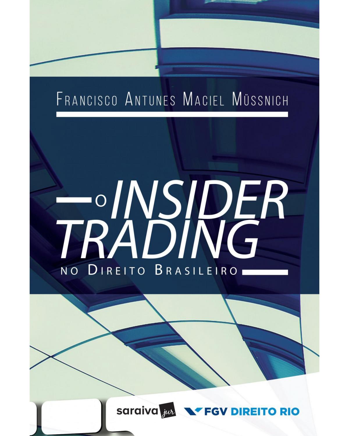 O insider trading no direito brasileiro - 1ª Edição | 2017
