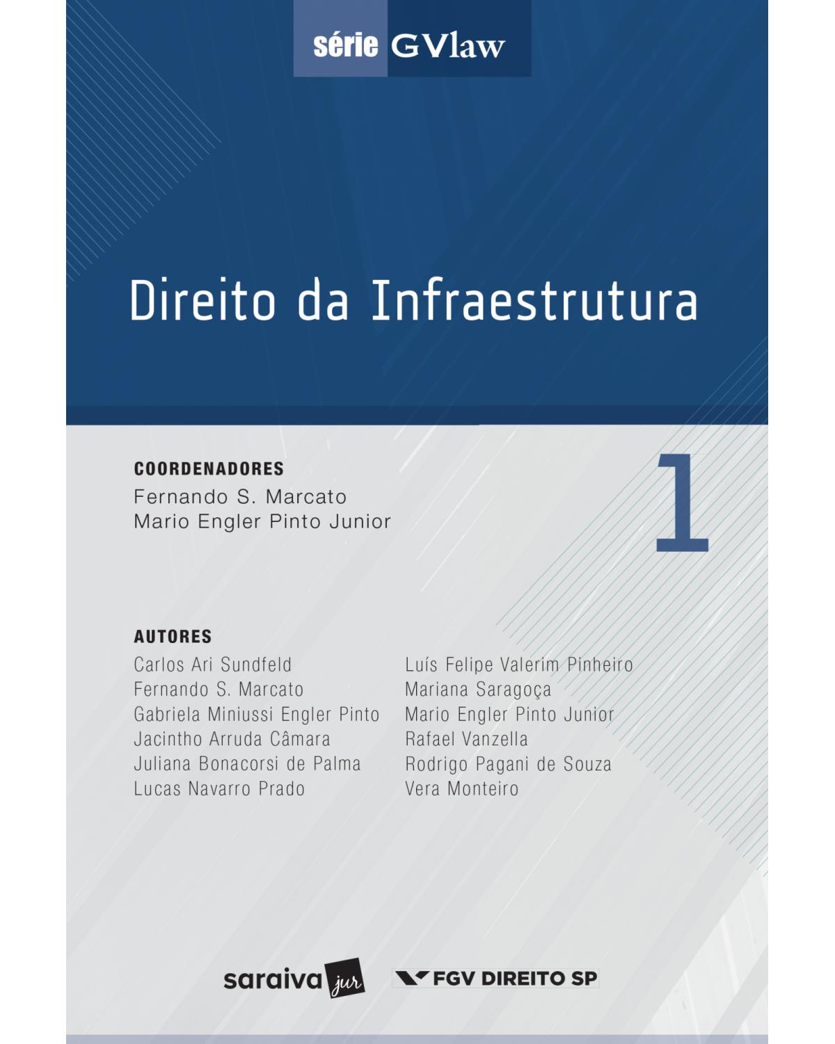 Direito da infraestrutura - Volume 1:  - 1ª Edição | 2017