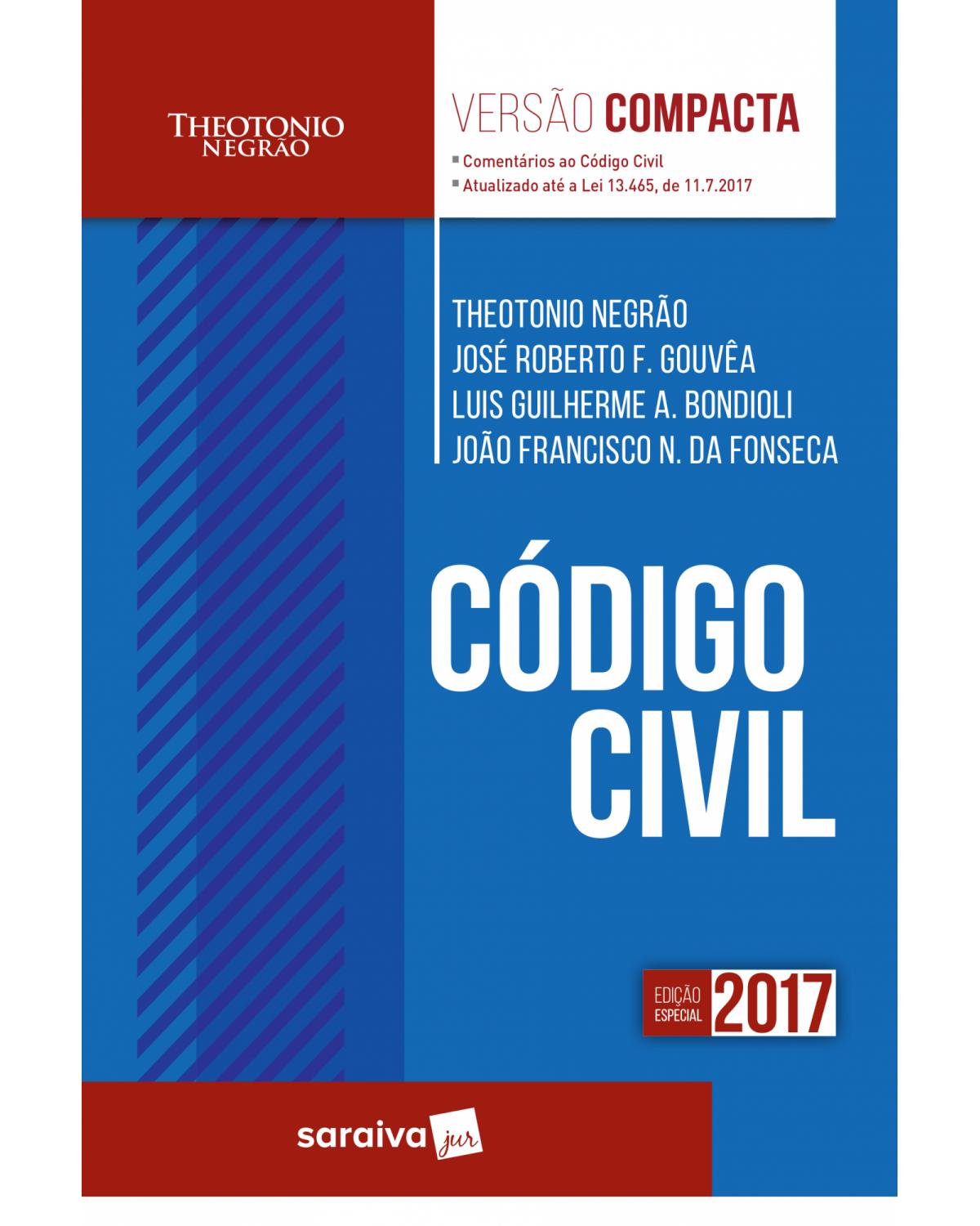 Código civil - 1ª Edição | 2017