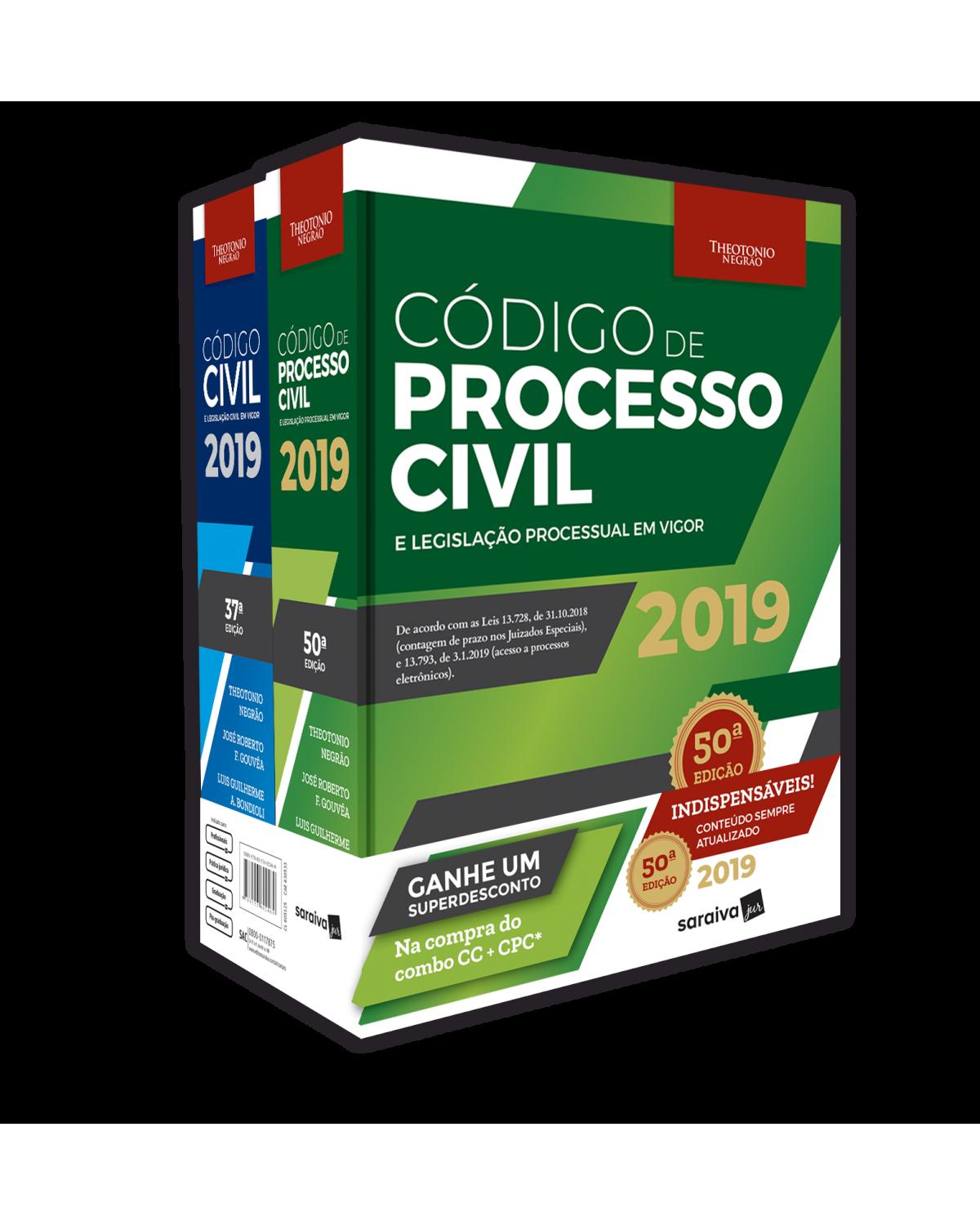 Código civil e código de processo civil - 11ª Edição | 2019