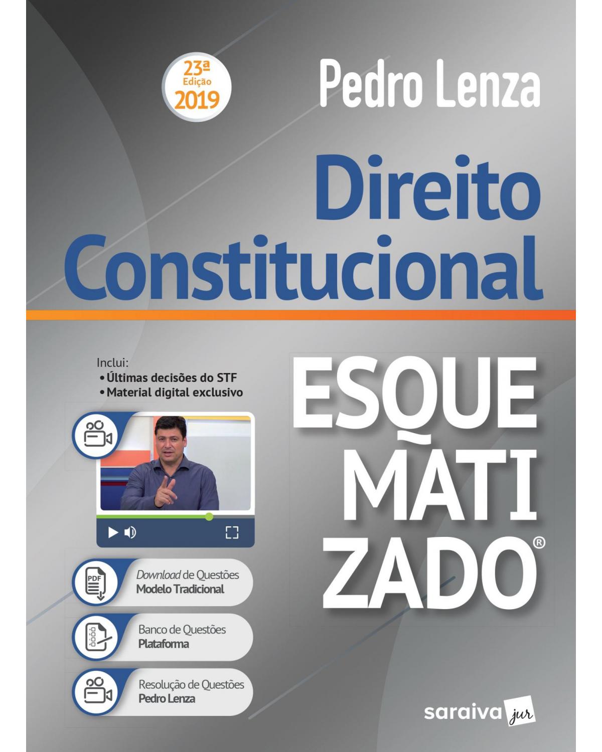 Direito constitucional - 23ª Edição | 2019