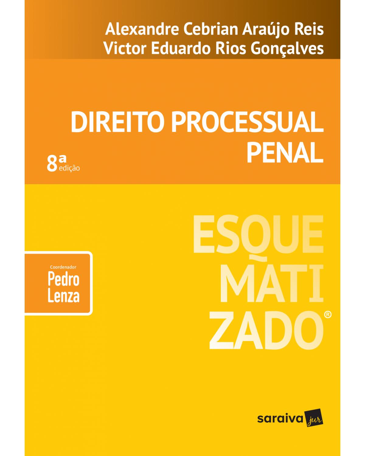 Direito processual penal - 8ª Edição | 2019