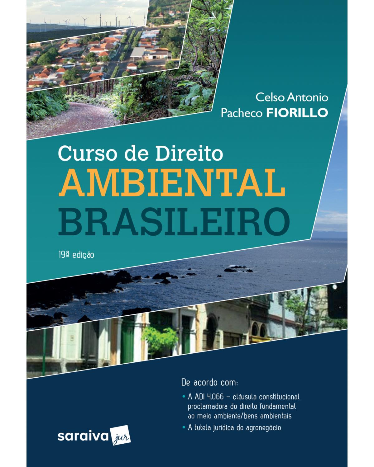 Curso de direito ambiental brasileiro - 19ª Edição | 2019