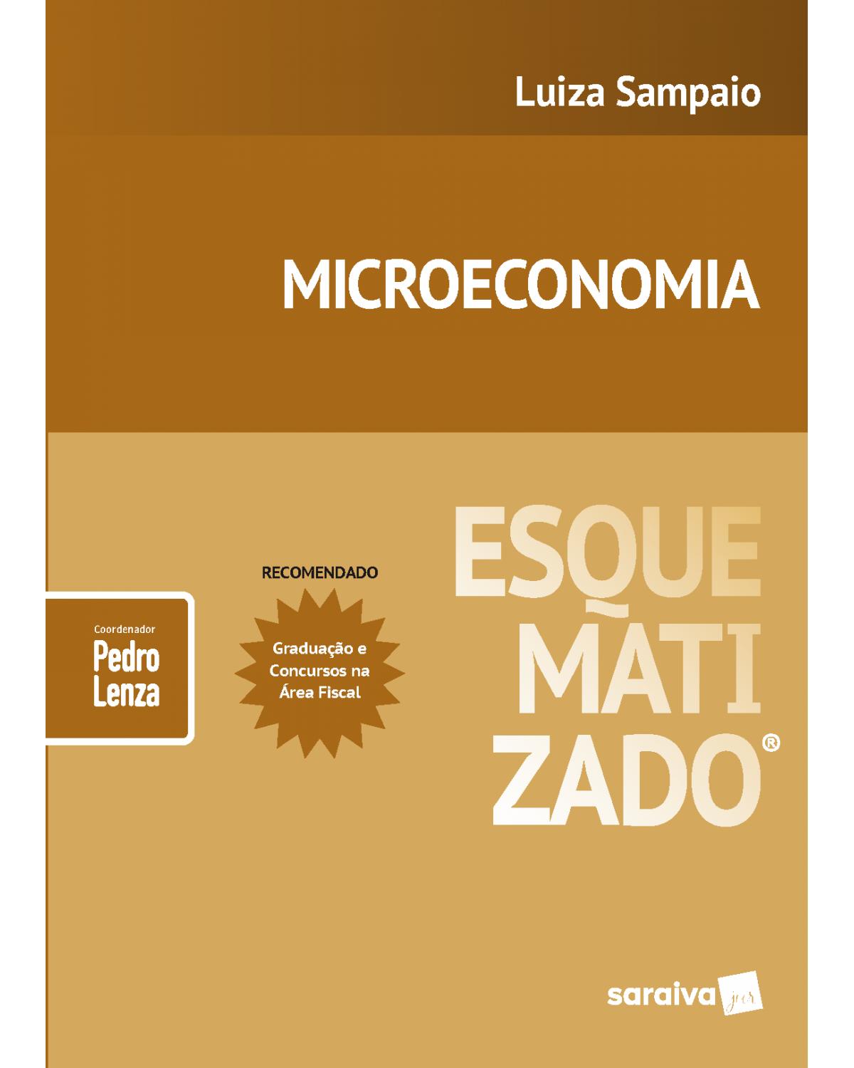 Microeconomia esquematizado - 1ª Edição | 2019