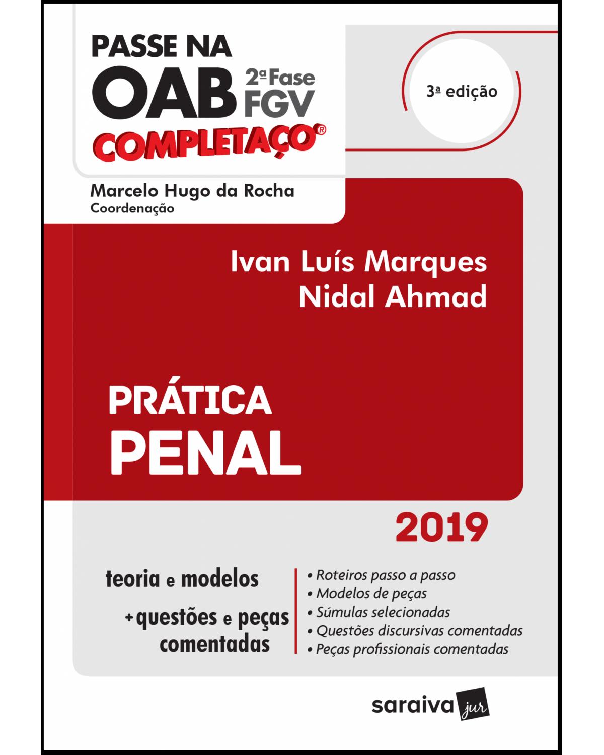 Prática penal 2019 - 3ª Edição | 2019
