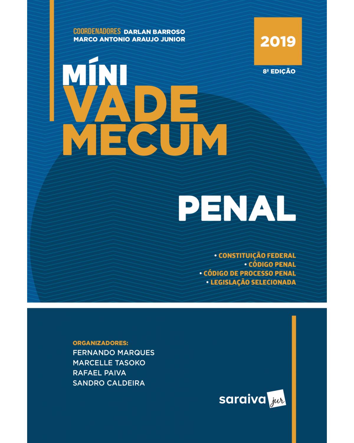 Míni vade mecum penal - 1ª Edição | 2019