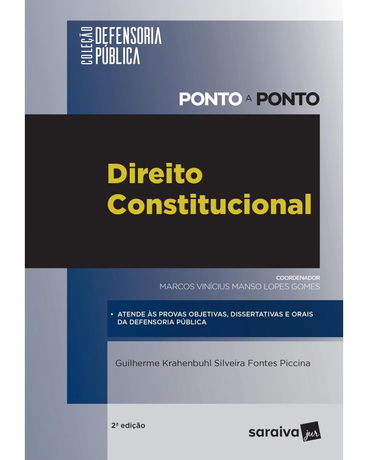 Direito constitucional - 2ª Edição | 2019