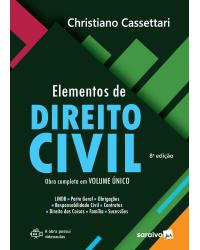Elementos de direito civil - 8ª Edição | 2020