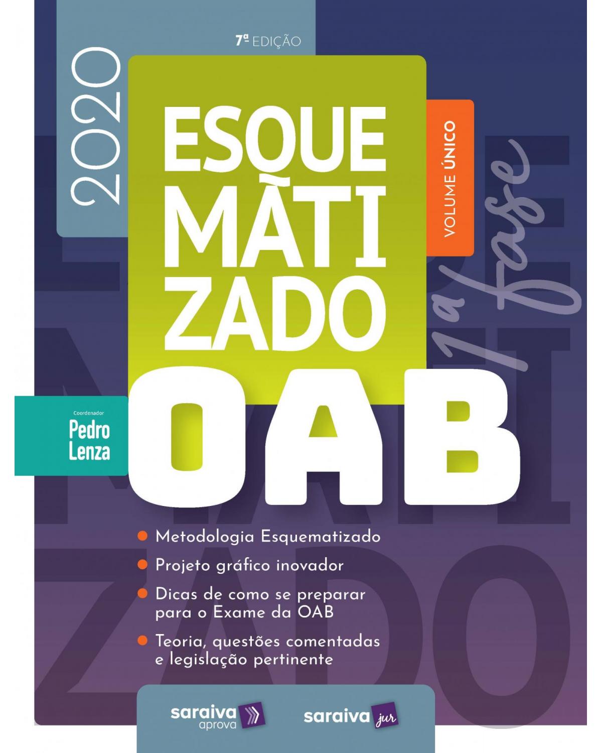 OAB esquematizado - 1ª fase - 7ª Edição | 2020