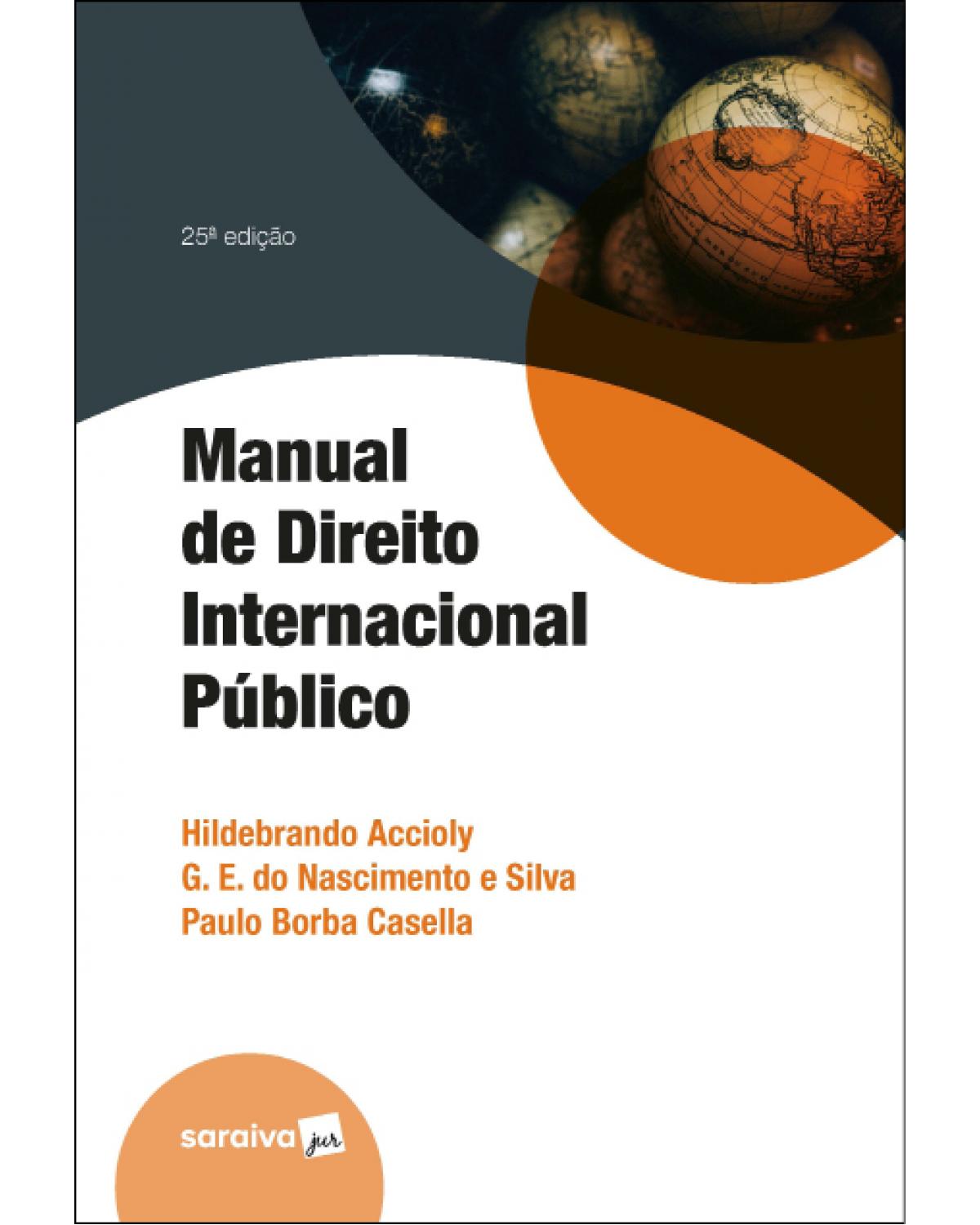 Manual de direito internacional público - 25ª Edição | 2021