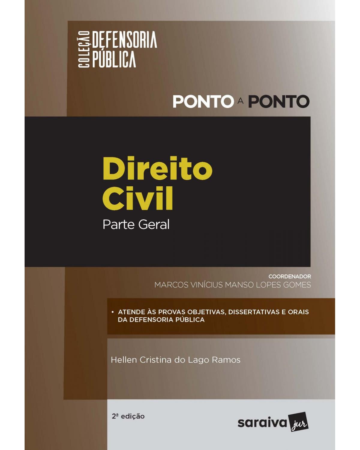 Direito civil - Parte geral - 2ª Edição | 2020