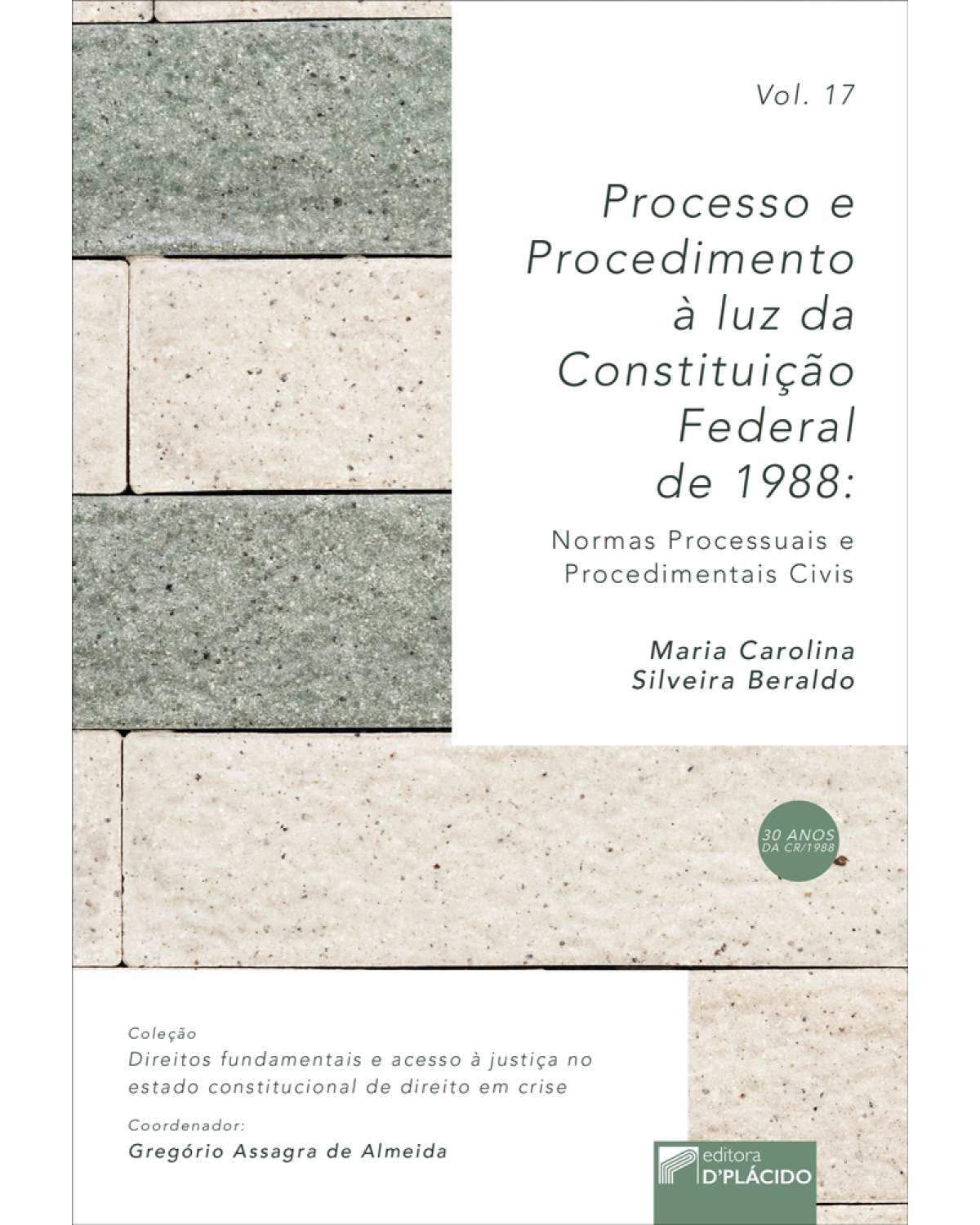 Processo e procedimento à luz da Constituição Federal de 1988: normas processuais e procedimentais civis - 1ª Edição | 2019