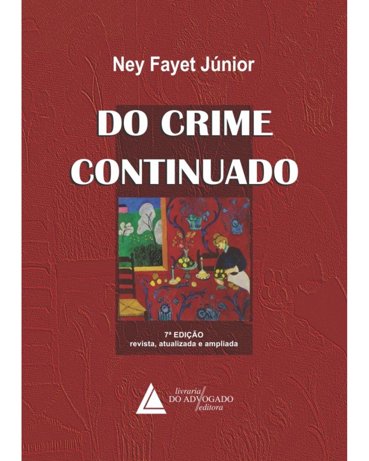Do crime continuado - 7ª Edição | 2016