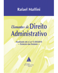 Elementos de direito administrativo - 1ª Edição